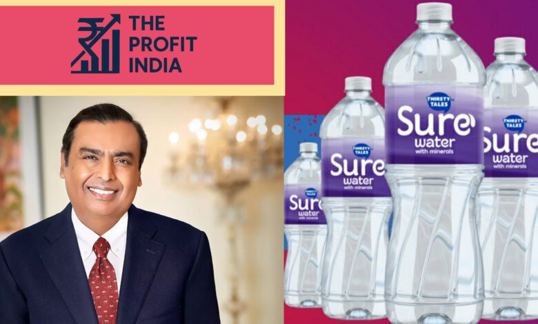 ₹30K-Cr Bottled Water Market: Reliance Enters with ₹5 Pricing Strategy, 7 Points